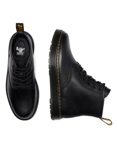 Dr. Martens Bikerlaars - Brookline Chukka - Black Lusso - EU36 tot EU45 - zwart