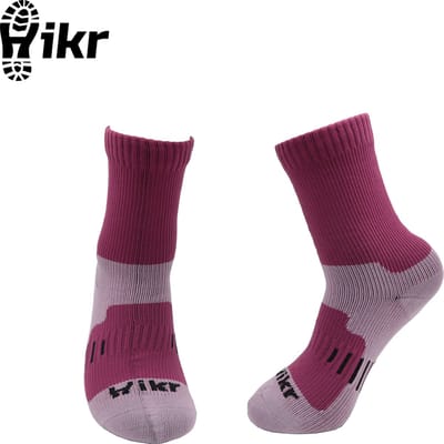 Hikr® Waterdichte sokken - 100% waterdicht - Heren & Dames - Outdoor wandelsokken - Fietssokken - Mountainbike sokken - Ademend - Hiking & Wandelen