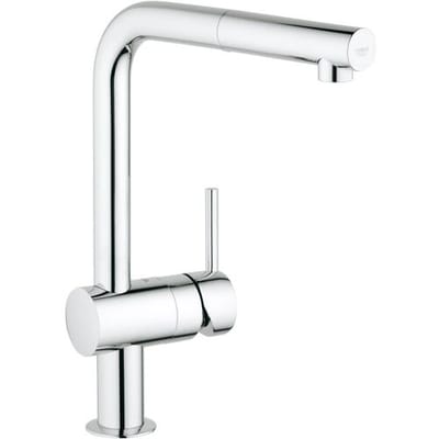 Grohe Minta - Keukenkraan met uittrekbare handdouche, chroom 31397000