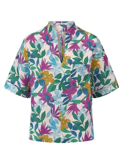 Blouse Van Peter Hahn wit