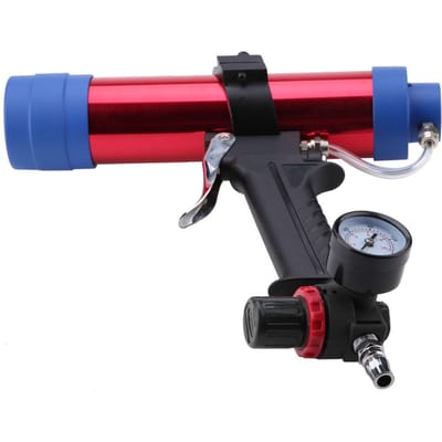 310ML Pneumatisch Glaslijm Kitpistool Patroonpistool Verf & Decoratie Gereedschap black