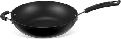 Duurzame 30 cm Wokpan met Non Stick Coating voor Inductie en Oven - Vaatwasmachinebestendig