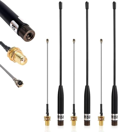 LoRa Antenne - Lange afstand - Signaal verbeteren - 10dBi gain - 3 stuks - Zwart