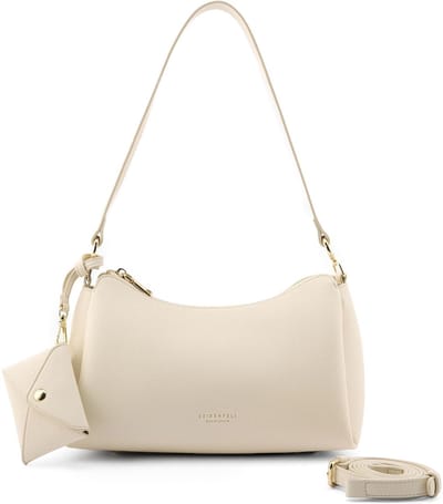 SEIDENFELT MANUFAKTUR schoudertas Meloy Shoulder Bag Soft Cream crème