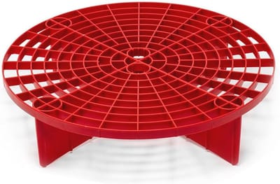 GritGuard Emmerinzetstuk - Rood voor Wash Buckets en Poetsemmer