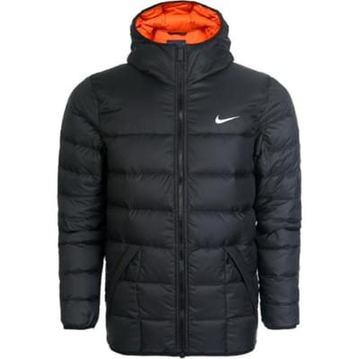 Veste Chaude de Sport d'Extérieur Série Lifestyle Casual Nike Motif Logo Veste Homme Noir 626919-011 L black