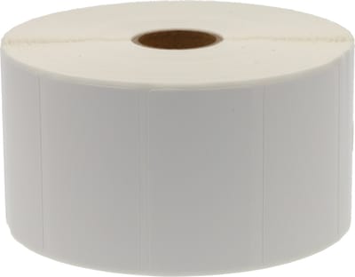 Dappaz - Zebra Labels 57 x 32 mm Compatible - 2100 Etiketten - Kern 25 mm - Wit Permanent 800262-125 - 1 stuks