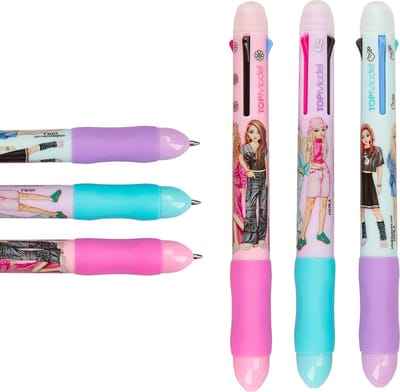 Top Model TOPModel uitgumbare gelpen met 4 kleuren Schrijfgerief