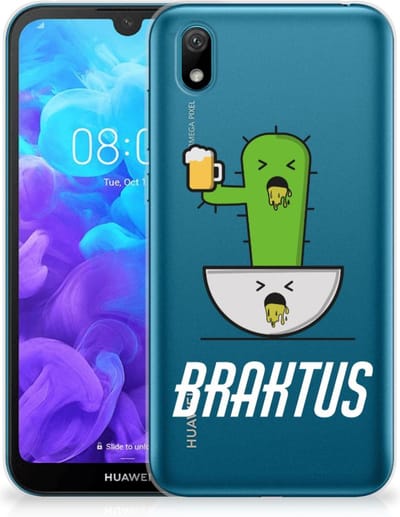 Huawei Y5 (2019) Telefoonhoesje met Naam Braktus