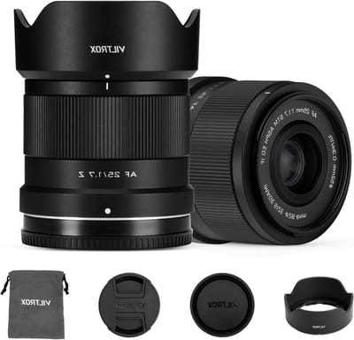 25mm F1.7 Air Z Pocket Lens voor Nikon - Compacte en Lichtgewicht Prime Lens met Autofocus en Grote Diafragma voor APS-C Camera's