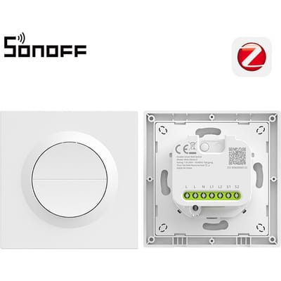 SONOFF Orb-ZBW2 Zigbee 2-voudige slimme wandschakelaar MINI-ZB2GS-E 2-kanaals 16A totale belasting Zigbee router signaalversterker losse relais