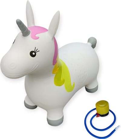 Jobber Toys Skippybal - Skippy Dieren Skippyballen - Unicorn speelgoed