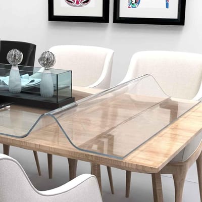 Tafelhoes Beschermer - Tafelkleed Vinyl - Meubels Beschermen - Waterbestendig Afwasbaar - 2mm Dik - Transparant