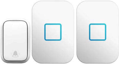 Draadloze Deurbel - Zelfvoorzienend Systeem - Bezoekers Ontvangen - Geen Batterijen Nodig - 150 Meter Bereik - Wit