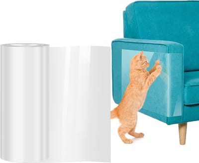 Ultiluxe® Anti krab tape - 20 x 500 cm - Transparant - Tegen krabben en krassen - Schade van honden en katten - Bank bescherming - Meubelbescherming - Plakfolie - Krasbescherming - Zelfklevend - Banken, meubels, deuren