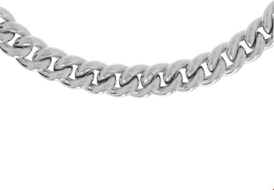 Zilver Gerhodineerde Collier gourmet 7 1323086