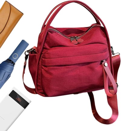 Schoudertas Dames - Handtas Tote - Dagelijks Gebruik - Verstelbare Band - 27 x 22 x 6 cm - Zwart