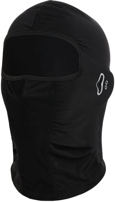 Dailygoods- Bivakmuts Zwart - Ademend Stormmasker - UV-bescherming - Elastisch Materiaal - Multifunctioneel Gebruik - 38 cm Lang, 28 cm Breed