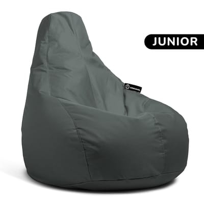 Casacomfy Premium Junior - Zitzak voor Kinderen - Ergonomisch - Waterafstotend - Antraciet