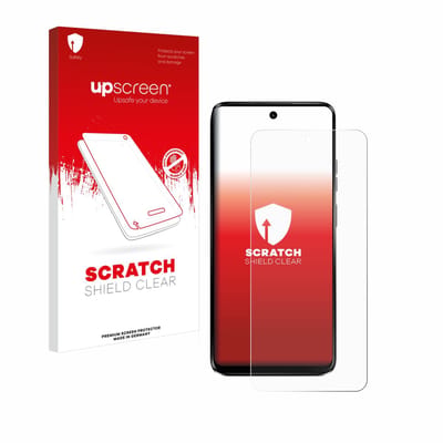upscreen - Screenprotector voor Motorola Moto G34 5G - Folie Beschermfolie transparant