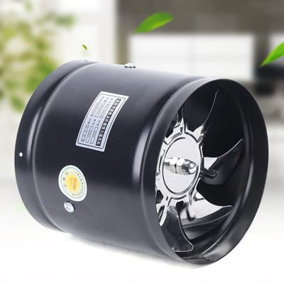 Krachtige 150 mm Axiale Ventilator 500 m³/uur voor Afzuiging in Keuken of Ruimte