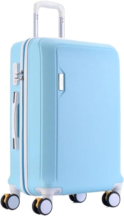 Reiskoffer Trolley - Lichtgewicht Koffer - Veilig Reizen - 360° Zwenkwielen - 26 inch - Zwart