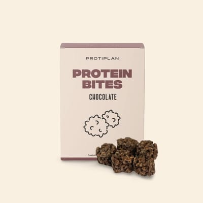 Protiplan - Mini Chocolade Krispies - 7 x 24 g - Low carb snack - Eiwitrijk
