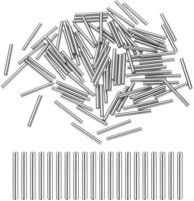Cilinderstiften Set - Spanpen Plugpennen - Precisie Bevestigen - Roestvrij Staal Duurzaam - 1.5x16mm - Zilverkleurig