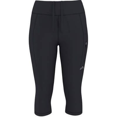 CRIVIT Dames capri sportlegging (Zwart, XS (32/34))