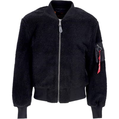 Ma-1 Teddy zwarte herenbeer