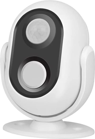 Alarm Systeem - Toegangsdetector Bewegingsmelder - Winkel Beveiliging - Plug and Play Installatie - 16 x 10 x 16 cm