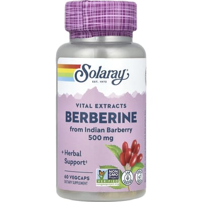 Berberine, 500 mg, 60 vegetarische capsules