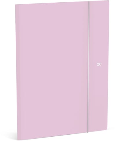 QC COLOUR Elastomap A4 - zachtroze