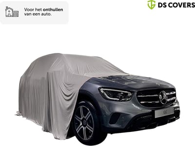 REV Onthullingshoes Auto – Premium Auto Cover voor Showroom, Presentatie & Bescherming – Maat M – Lichtgrijs