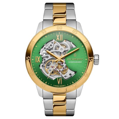 Dante II | Limited Edition Goud- & Zilverkleurig Skelethorloge
