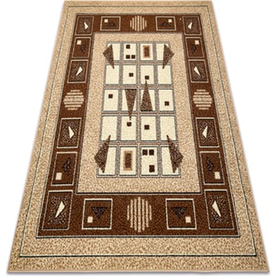 Kleden Rugsx Tapijt BCF Morad DZETA geometrisch, Klassiek - 80x150 cm