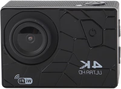 Actiecamera 4K met Waterdichte Behuizing, 170 Graden Groothoeklens en 2.0 Inch Scherm, Ondersteunt Slimme Anti-trilling, Timer en Continue Opname