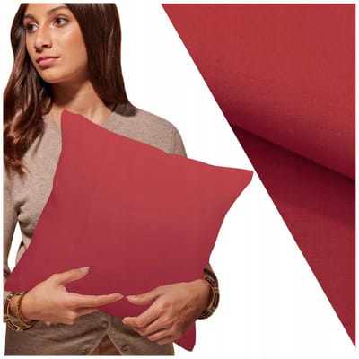Belluno Katoenen Kussensloop 40x40 cm met Rits - Zacht & Ademend