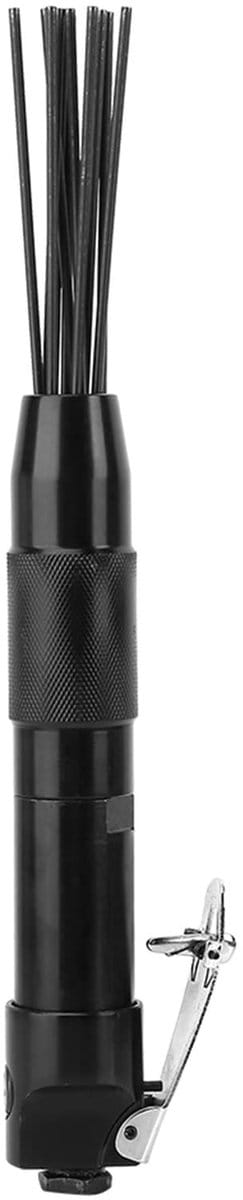 Dailygoods- Naaldbikhamer 4400 tpm - Ontbraamgereedschap - 12 Naalden - Staal - Luchtverbruik 4cfm - Werkdruk 90psi - Ontbraamtool