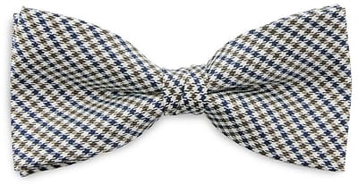 Sir Redman - Strikken - strik Lord Oxfordham - wit / blauw / bruin