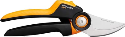 X-Series PowerGear P961 bypass snoeischaar - roterende handgreep - jonge takken twijgen - antikleeflaag - roestvrijstalen bladen - lengte 222 cm - zwart oranje 1057175