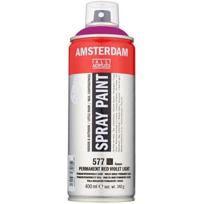 Spraypaint - 577 Permanentroodviolet Licht - Amsterdam - 400 ml