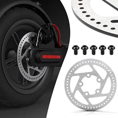 Hoogwaardige 120mm Remschijf van RVS met 5 Gaten voor E-Scooters zoals M365, PRO en PRO2