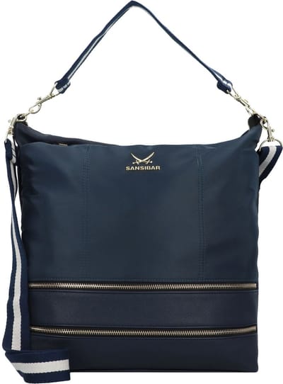 Sansibar Schoudertas Pouch Ocean Blauw