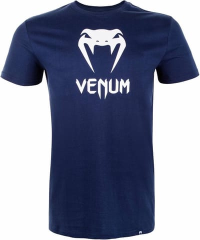 Venum Classic T Shirt Navy Blue Venum Vechtsport Kleding - S