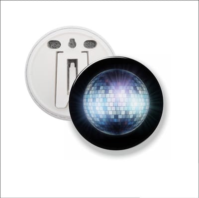 Button Met Clip - Discobol