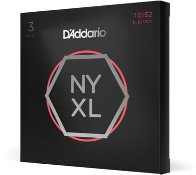 D'Addario NYXL1052-3P Elektrische Gitaarsnaren (10-52) 3-Pack