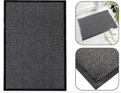PD Deurmat - Droogloopmat - Deurmat Binnen - 40 x 60 cm - Antraciet