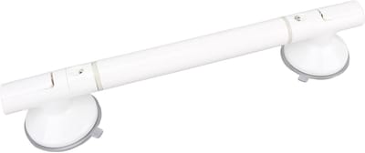 Verstelbare Douchebar met Antislip Zuignappen, Luminous Ring, Geen Boren Nodig, Stevige Douchehandgreep, Verwijderbare Steun voor Ouderen en Veiligheid in Badkamers
