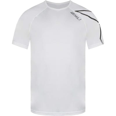 2XU BSR Active Heren Wit/Zilver T-Shirt